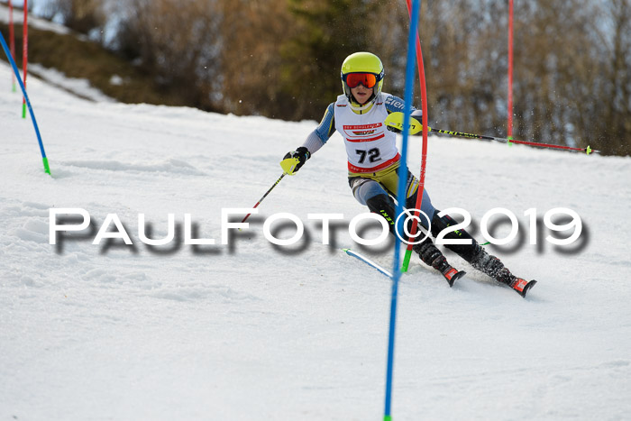 Dt. Schülermeisterschaft Slalom 16.03.2019