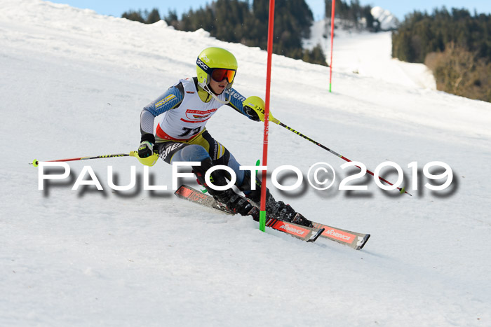 Dt. Schülermeisterschaft Slalom 16.03.2019