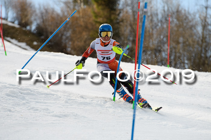 Dt. Schülermeisterschaft Slalom 16.03.2019