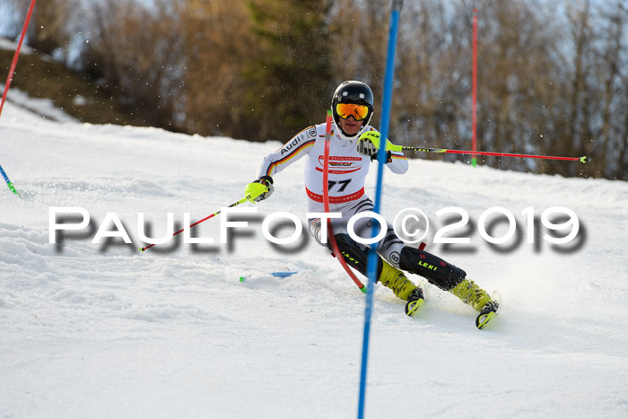 Dt. Schülermeisterschaft Slalom 16.03.2019