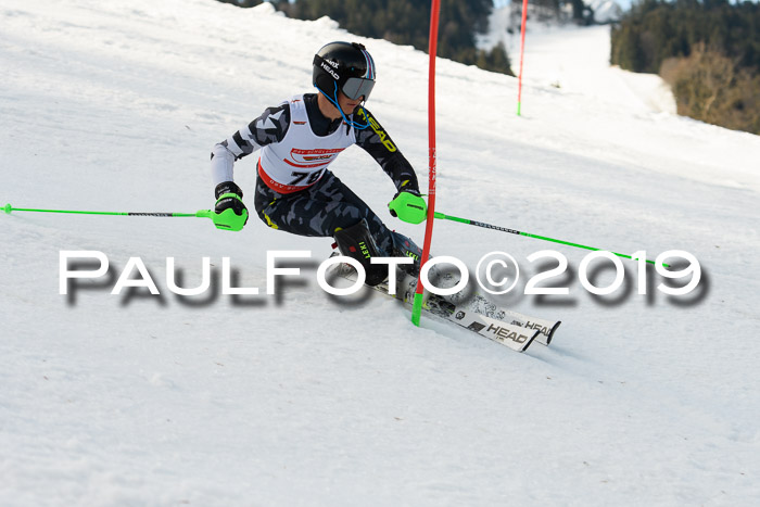 Dt. Schülermeisterschaft Slalom 16.03.2019