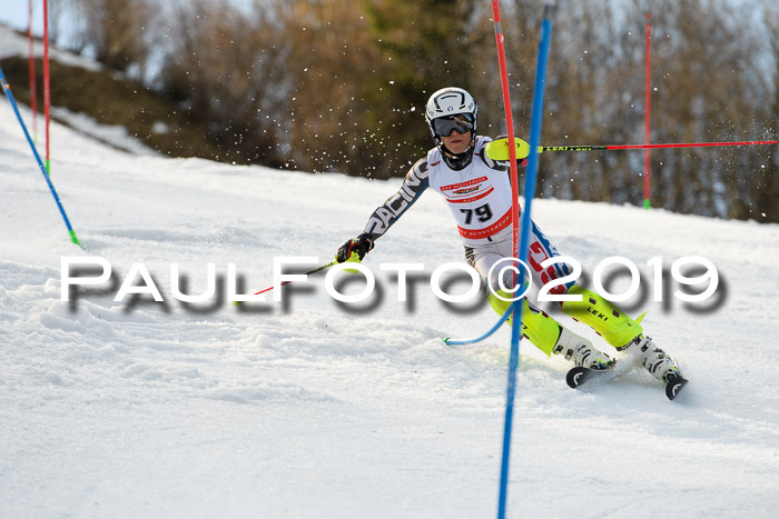 Dt. Schülermeisterschaft Slalom 16.03.2019