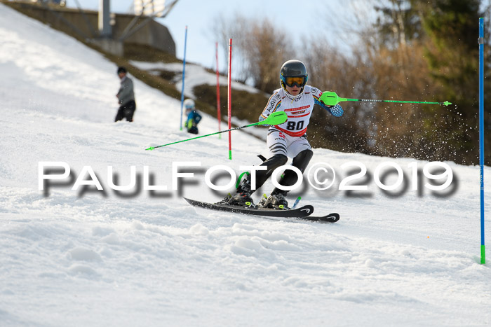 Dt. Schülermeisterschaft Slalom 16.03.2019