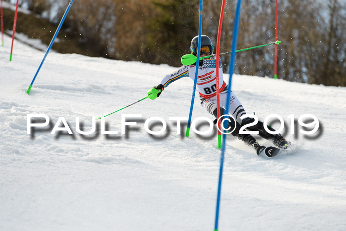 Dt. Schülermeisterschaft Slalom 16.03.2019