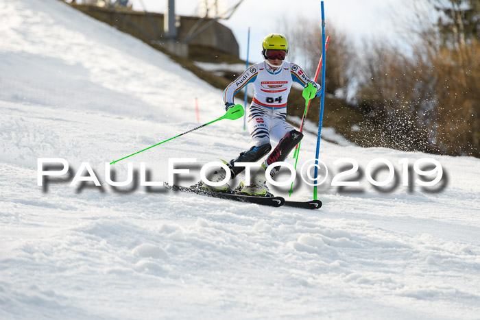 Dt. Schülermeisterschaft Slalom 16.03.2019