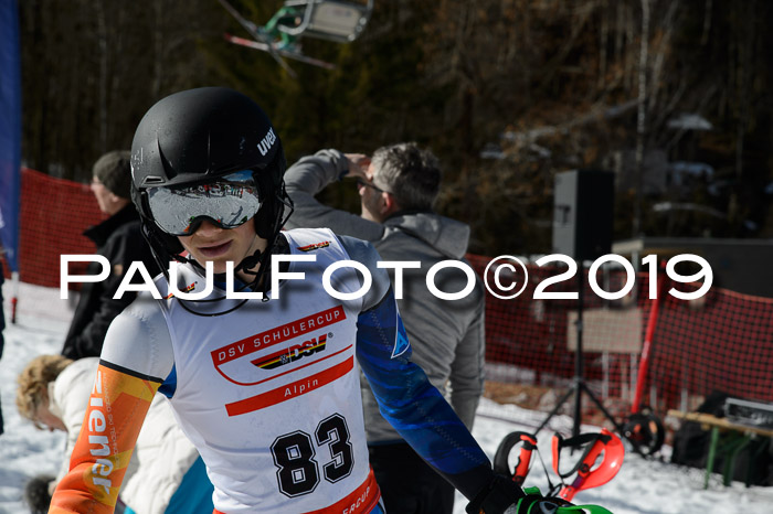 Dt. Schülermeisterschaft Slalom 16.03.2019
