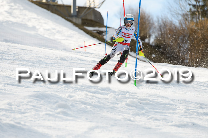 Dt. Schülermeisterschaft Slalom 16.03.2019