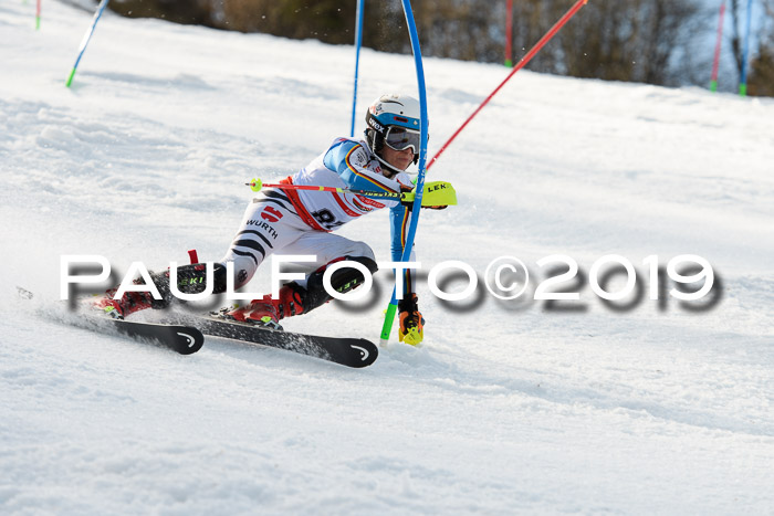 Dt. Schülermeisterschaft Slalom 16.03.2019