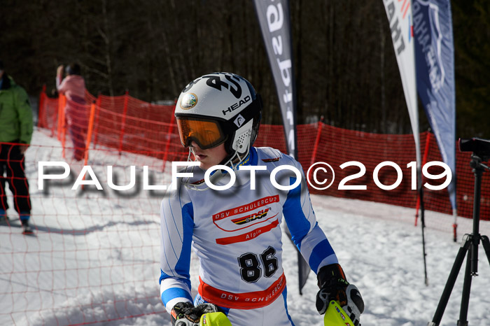 Dt. Schülermeisterschaft Slalom 16.03.2019