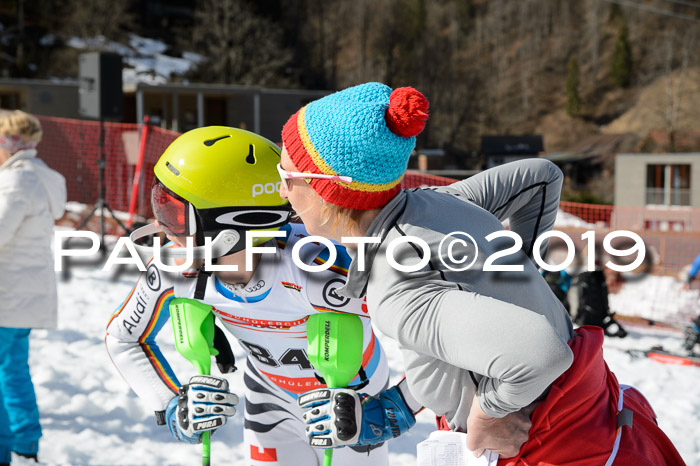 Dt. Schülermeisterschaft Slalom 16.03.2019