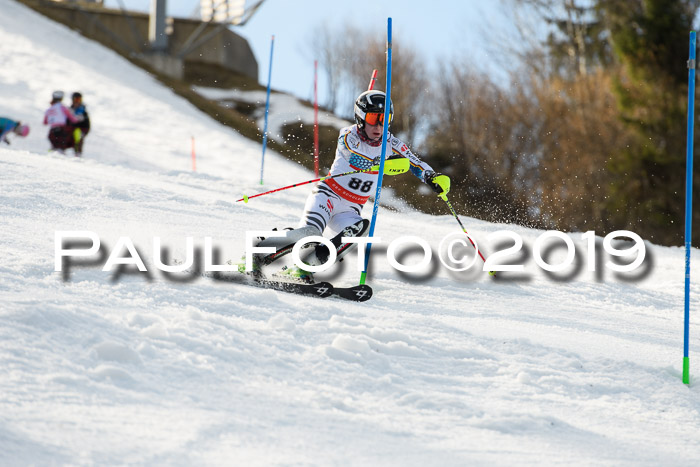 Dt. Schülermeisterschaft Slalom 16.03.2019