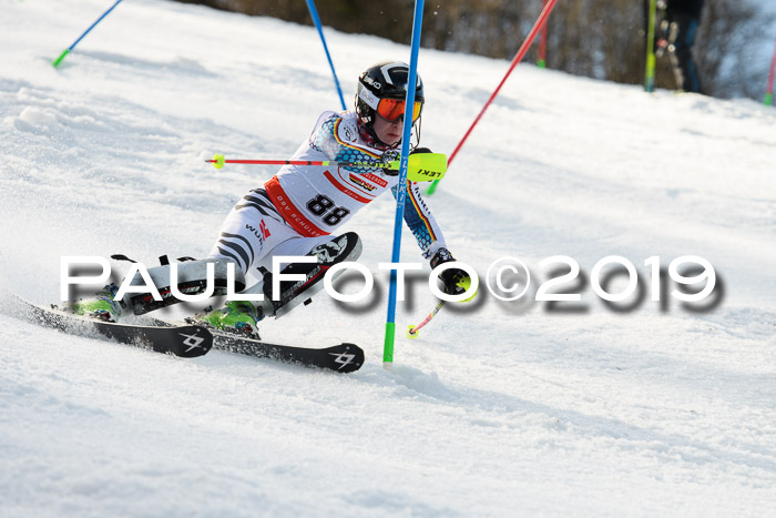 Dt. Schülermeisterschaft Slalom 16.03.2019