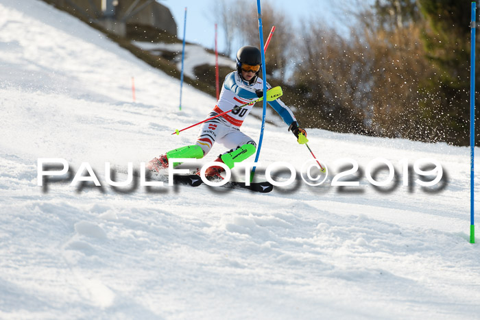 Dt. Schülermeisterschaft Slalom 16.03.2019