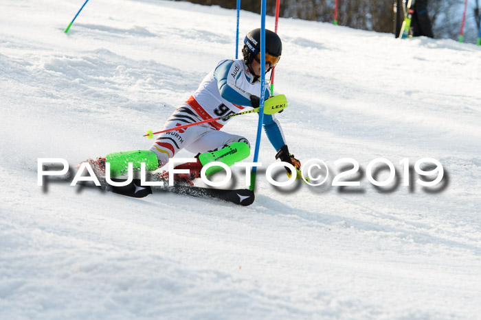 Dt. Schülermeisterschaft Slalom 16.03.2019