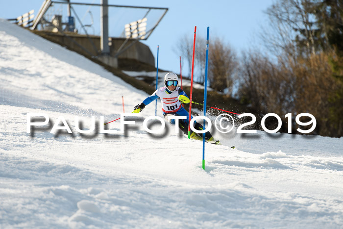 Dt. Schülermeisterschaft Slalom 16.03.2019
