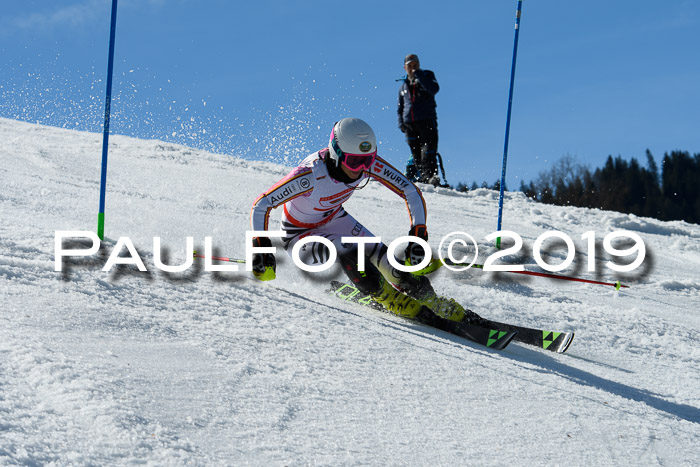 Dt. Schülermeisterschaft Slalom 16.03.2019