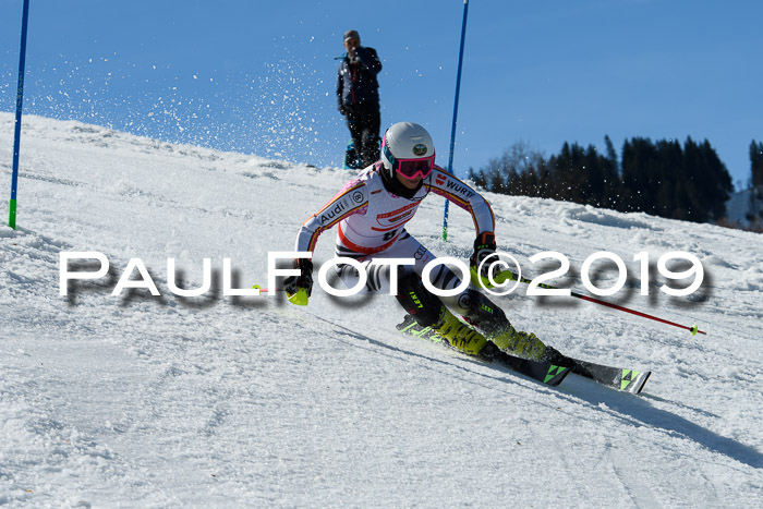 Dt. Schülermeisterschaft Slalom 16.03.2019