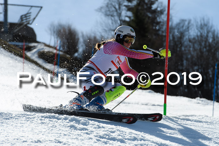 Dt. Schülermeisterschaft Slalom 16.03.2019
