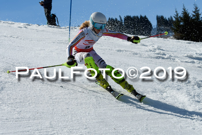 Dt. Schülermeisterschaft Slalom 16.03.2019