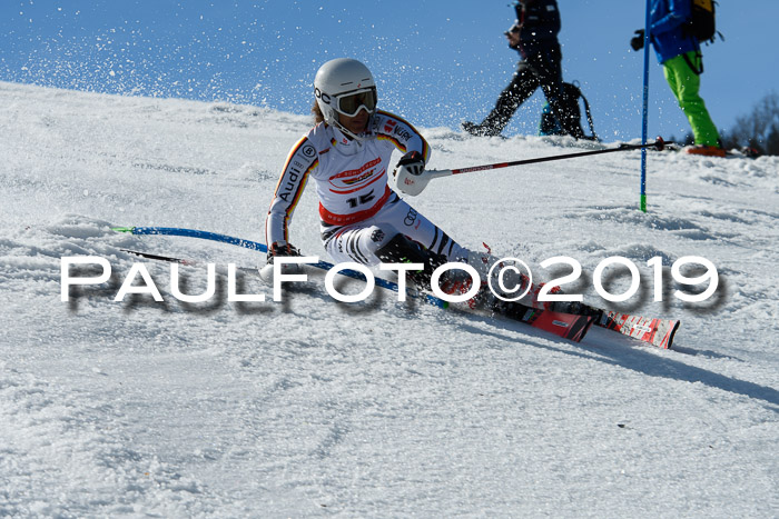 Dt. Schülermeisterschaft Slalom 16.03.2019