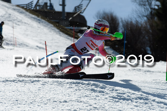 Dt. Schülermeisterschaft Slalom 16.03.2019