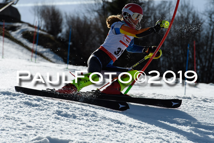 Dt. Schülermeisterschaft Slalom 16.03.2019