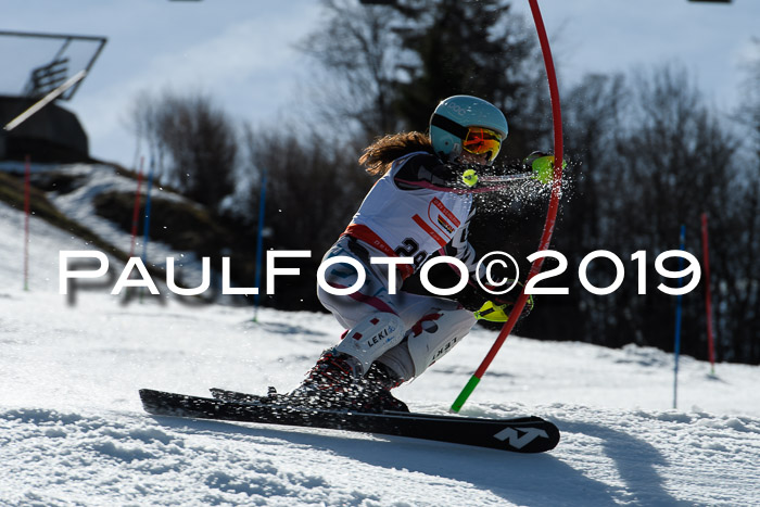 Dt. Schülermeisterschaft Slalom 16.03.2019