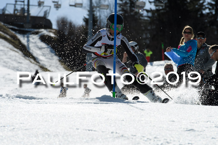 Dt. Schülermeisterschaft Slalom 16.03.2019