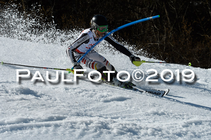 Dt. Schülermeisterschaft Slalom 16.03.2019