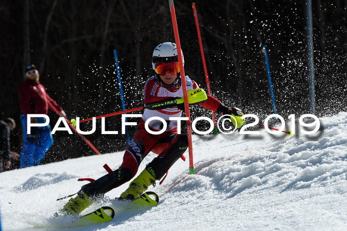Dt. Schülermeisterschaft Slalom 16.03.2019