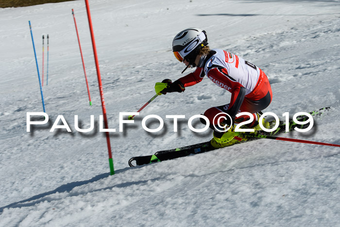 Dt. Schülermeisterschaft Slalom 16.03.2019