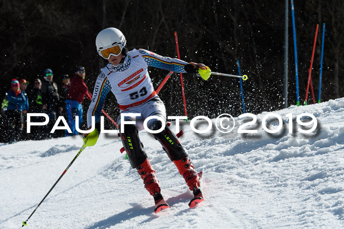Dt. Schülermeisterschaft Slalom 16.03.2019