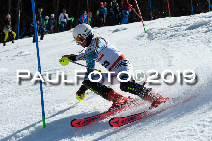 Dt. Schülermeisterschaft Slalom 16.03.2019