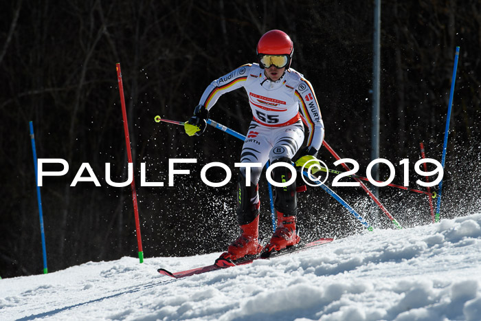 Dt. Schülermeisterschaft Slalom 16.03.2019