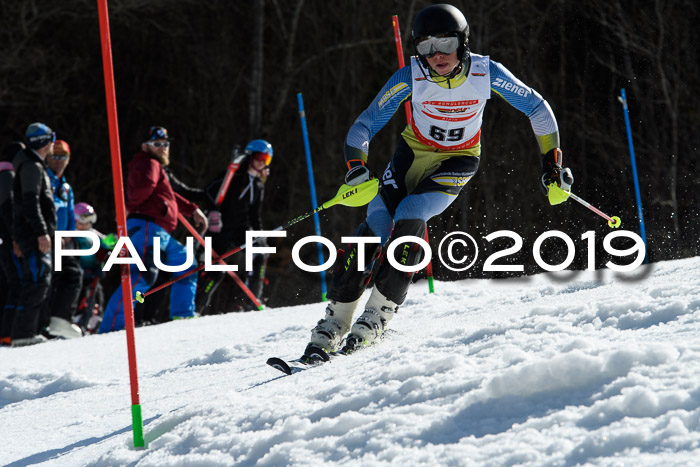 Dt. Schülermeisterschaft Slalom 16.03.2019