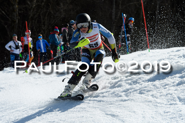 Dt. Schülermeisterschaft Slalom 16.03.2019