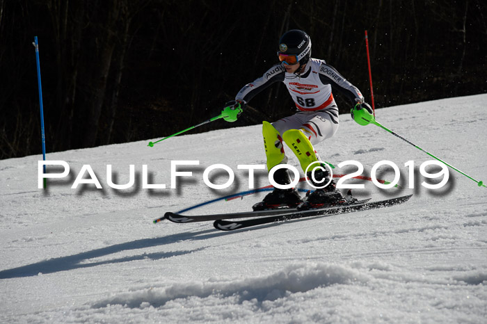 Dt. Schülermeisterschaft Slalom 16.03.2019