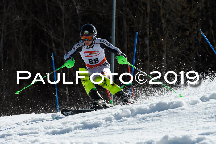 Dt. Schülermeisterschaft Slalom 16.03.2019