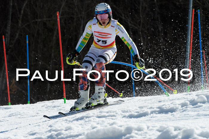 Dt. Schülermeisterschaft Slalom 16.03.2019