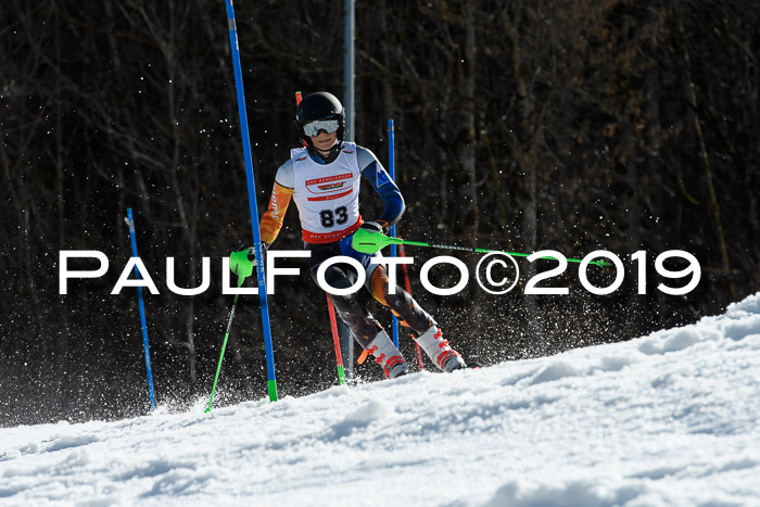 Dt. Schülermeisterschaft Slalom 16.03.2019