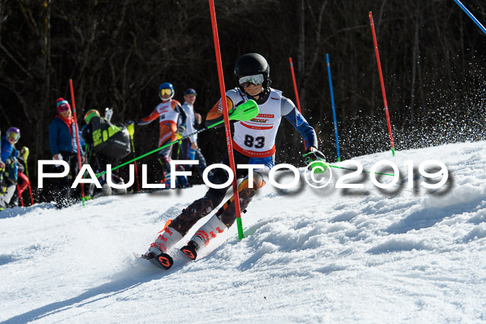 Dt. Schülermeisterschaft Slalom 16.03.2019
