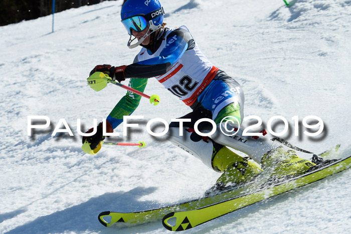 Dt. Schülermeisterschaft Slalom 16.03.2019
