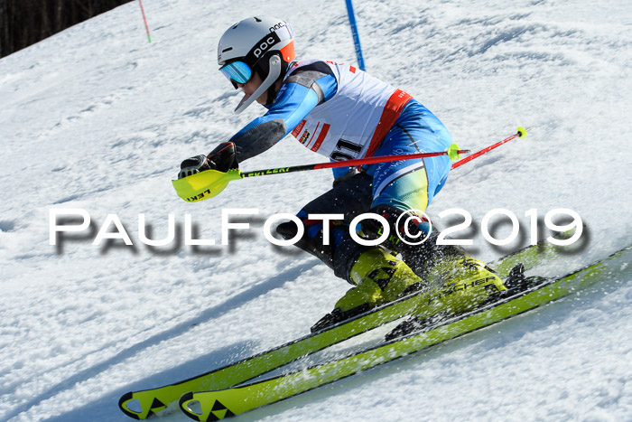 Dt. Schülermeisterschaft Slalom 16.03.2019