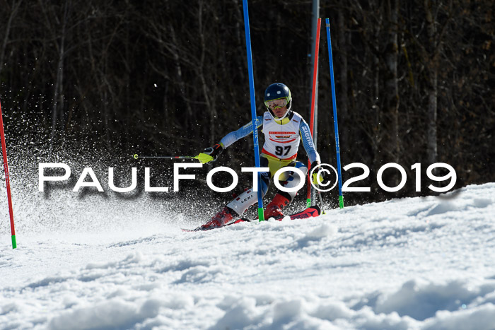 Dt. Schülermeisterschaft Slalom 16.03.2019
