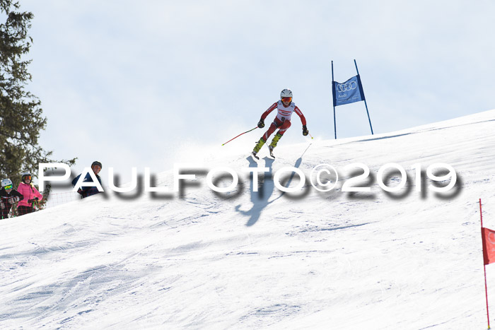 Dt. Schülermeisterschaft Super-G, 17.03.2019