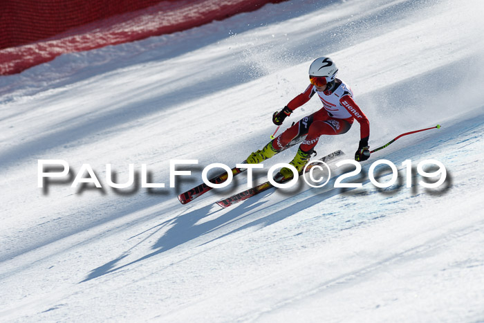 Dt. Schülermeisterschaft Super-G, 17.03.2019