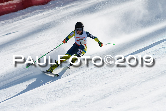 Dt. Schülermeisterschaft Super-G, 17.03.2019