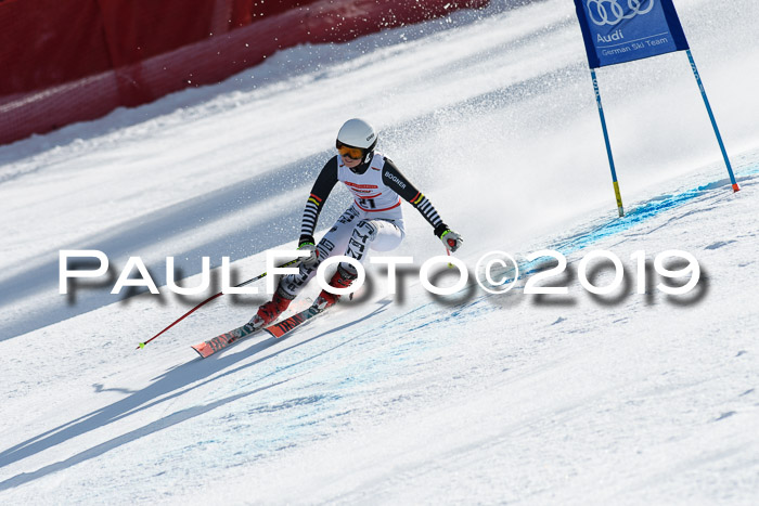 Dt. Schülermeisterschaft Super-G, 17.03.2019