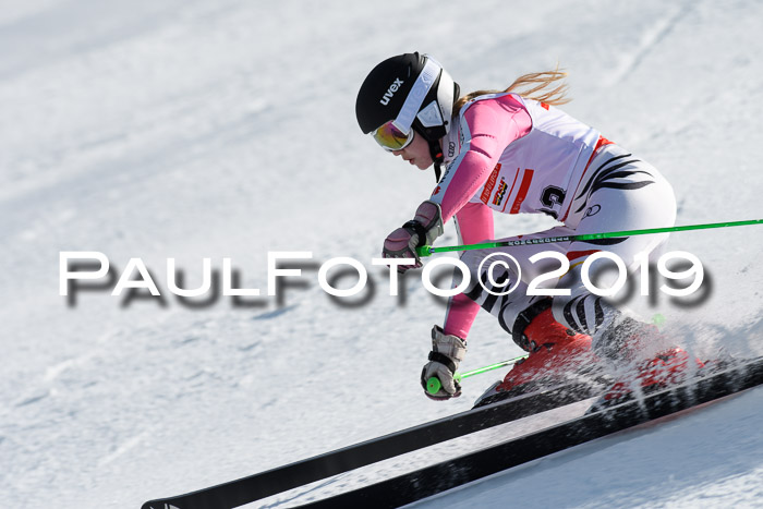 Dt. Schülermeisterschaft Super-G, 17.03.2019