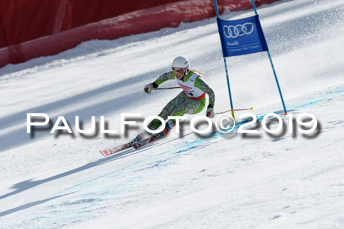 Dt. Schülermeisterschaft Super-G, 17.03.2019